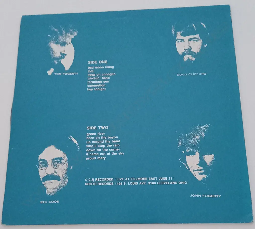 Creedence Clearwater Revival, Live At Fillmore East - June '71 Image 1++